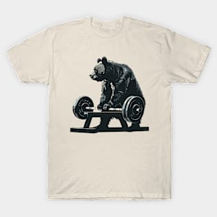 bear at gym T-Shirt